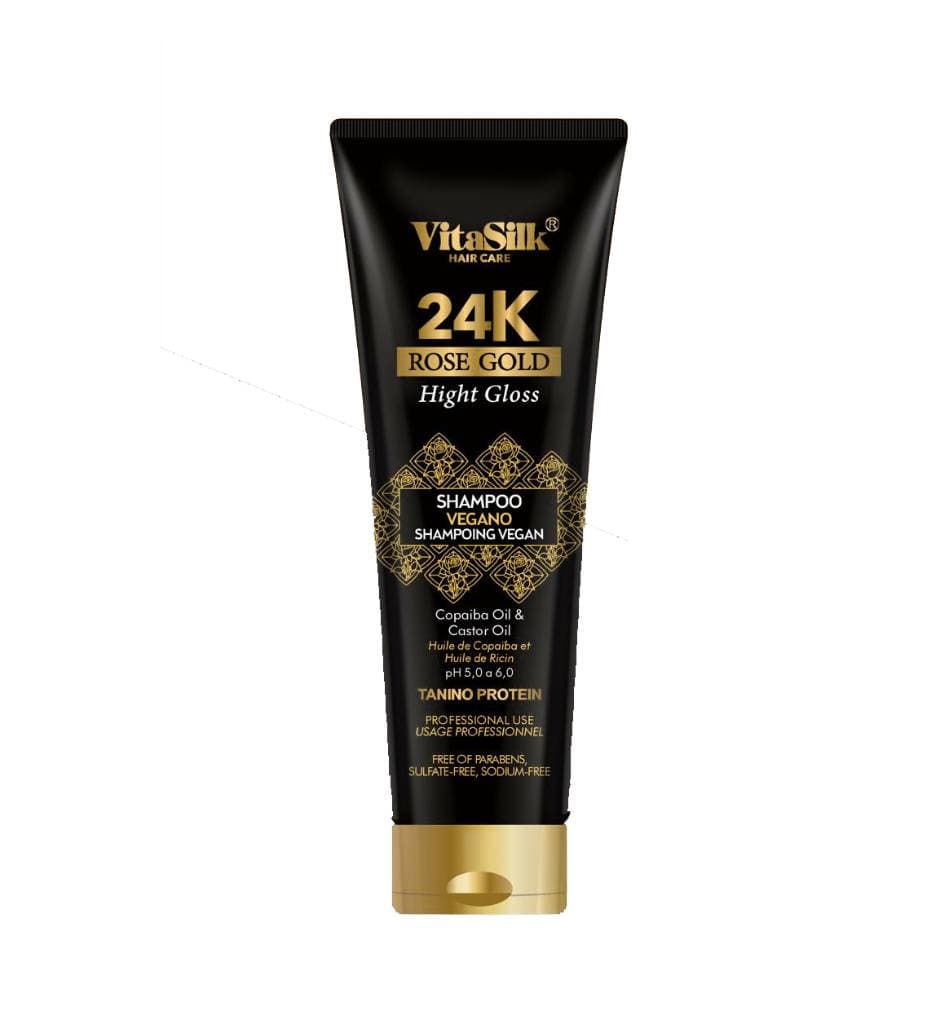 SHAMPOO VEGANO 24K ROSE GOLD 300ML